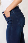 Kancan Full Size Mid Rise Flare Jeans Jeans Trendsi   