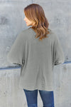 Double Take Full Size Round Neck Long Sleeve T-Shirt Top Trendsi   