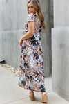 Heimish Give Me Roses Full Size Floral Maxi Wrap Dress Maxi Dress Trendsi   