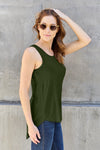 Basic Bae Full Size Round Neck Tank Tank Top Trendsi   