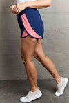 Ninexis Put In Work High Waistband Contrast Detail Active Shorts Active Shorts Trendsi   