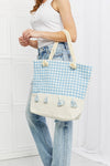 Justin Taylor Picnic Date Tassel Tote Bag Tote Bag Trendsi   