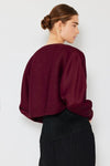 Marina West Swim Rib Pleated Puff Sleeve Bolero Cardigan Cardigan Trendsi   