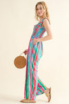 And The Why Full Size Striped Smocked Sleeveless Jumpsuit Jumpsuits Trendsi   