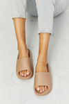 NOOK JOI In My Comfort Zone Slides in Beige Slides Trendsi   