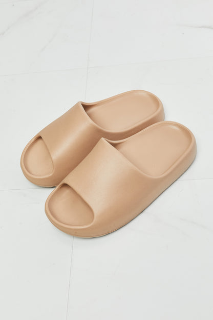 NOOK JOI In My Comfort Zone Slides in Beige Slides Trendsi   