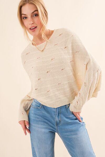 And The Why Dolman Sleeves Sweater - NeoKira Unlimited