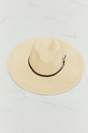Fame Boho Summer Straw Fedora Hat Hats Trendsi   