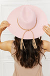 Fame Route To Paradise Straw Hat Straw Hats Trendsi Carnation Pink One Size 