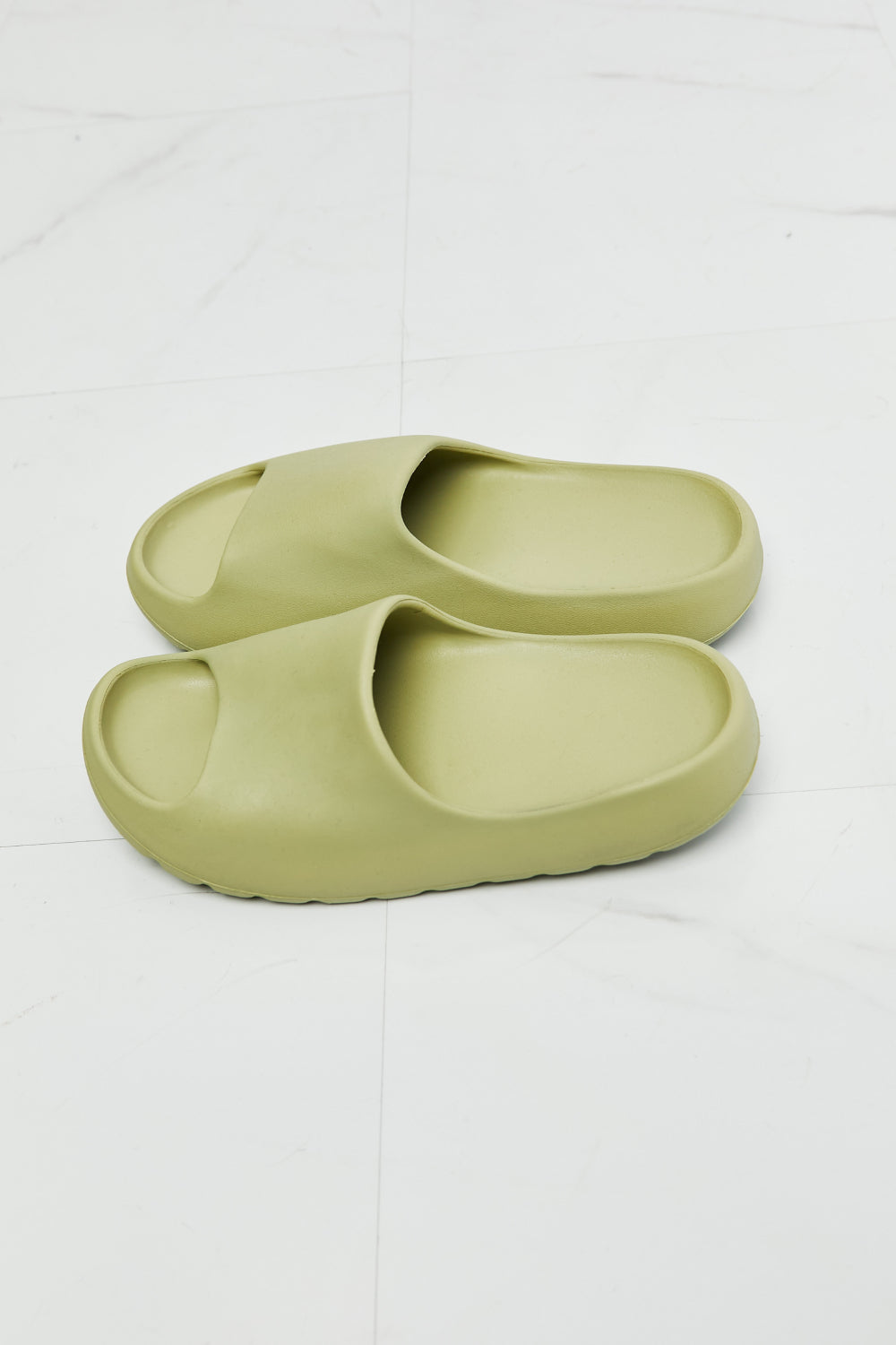 In My Comfort Zone Slides in Green Slides Trendsi   