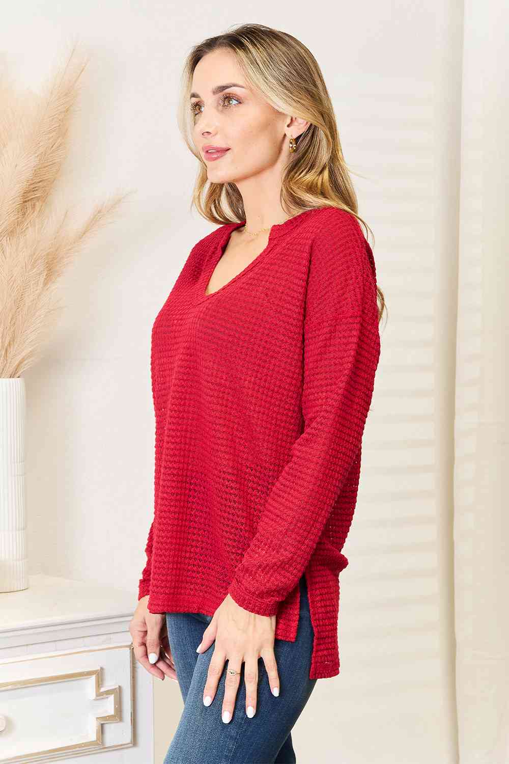 Culture Code Full Size Wide Notch Relax Top Top Trendsi   